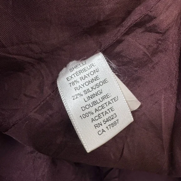 Banana Republic Y2K Velvet Paisley Skirt